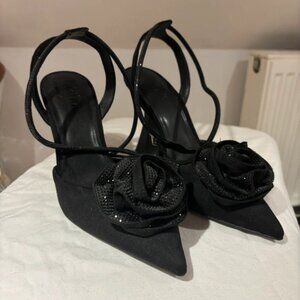 Black high heels